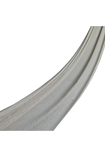 ipekevi Four Seasons İe Monogram Shawl 04474-Sand White