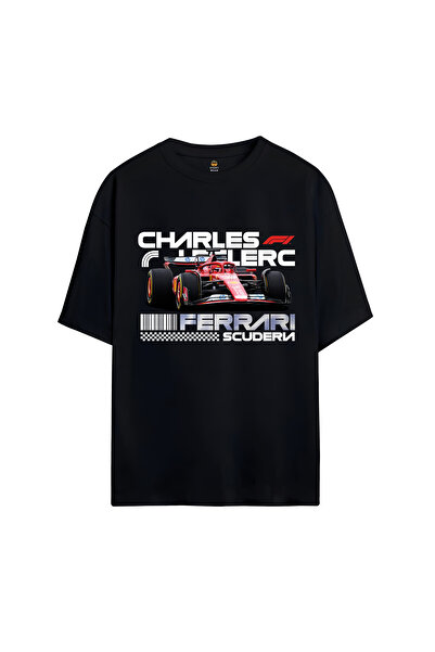 SVART WEAR Charles Leclerc Printed Oversize T-Shirt