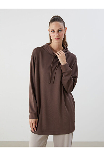 LC Waikiki Özmarka Νέα Σεζόν Απλό Oversize Γυναικείο Hoodie