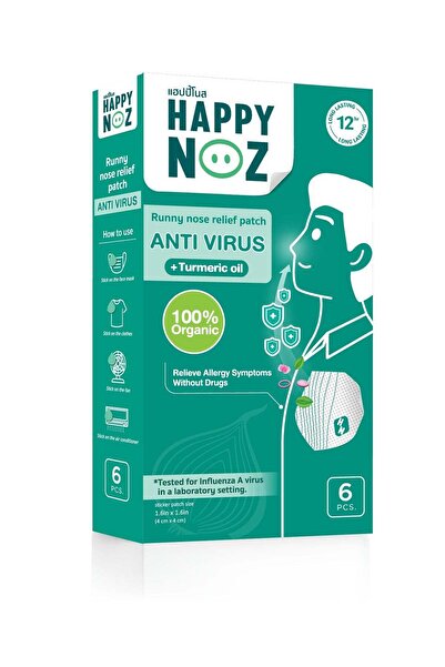 Happy Noz Anti-Virus Sticker for Adults