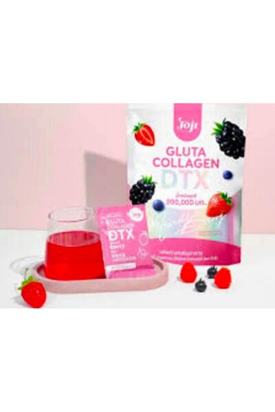 Joji جوجي جلوتا كولاجين دي تي إكس - مسحوق مشروب الكولاجين والجلوتاثيون (مدعم ...