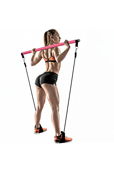 MaxTech Max Tech Profesyonel Pilates Barı - Direnç Bantlı Taşınabilir Egzersi...