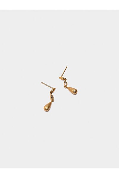 PARFOIS Zirkonya Uzun Damla Küpe