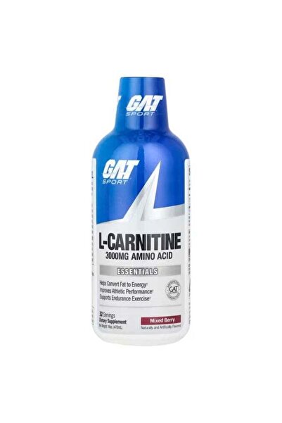 GAT SPORT GAT, L-Carnitine, Amino Acid, Mixed Berry, 3,000 mg, 16 oz (473 ml)