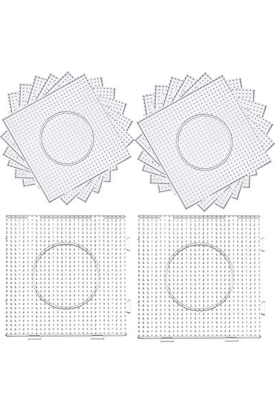 Choice3 12 قطعة، 4 قطع، ألواح خرز قابلة للصهر 5 مم، مجموعات ألواح تثبيت شفافة...