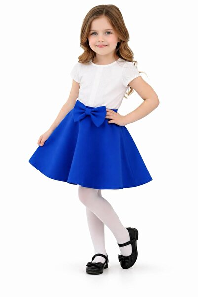 Kuraff Giyim 23 April 29 October Girls' Special Day Design (Single Skirt)
