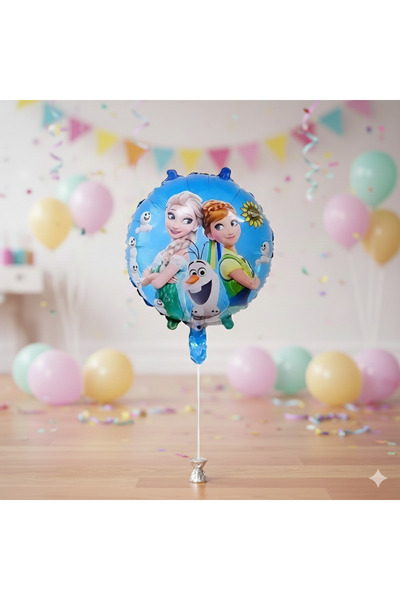 DODOMAR 145 cm Frozen Elsa Anna Olaf Foil Balloon 18 Inches - Birthday Party ...