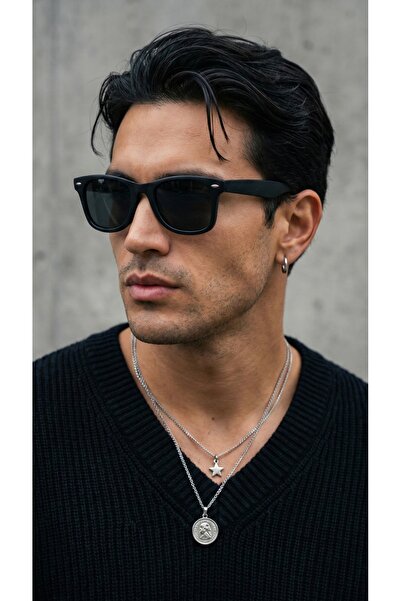 Olivier Philippe 101 C03-1 Black Polarized Sunglasses