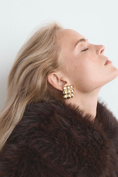 MioArt Women's Baklava Earrings