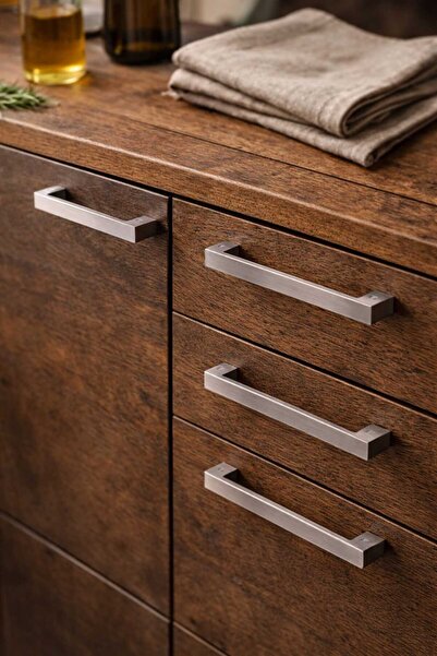 ARON 3416 (MAT ANTRASİT) KULP 192MM ÇEKMECE MUTFAK DOLAP KAPAK MOBİLYA KULPU ...