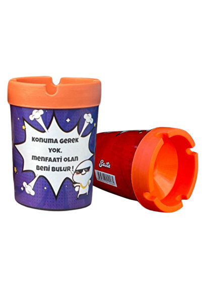 Sasta منفضة سجائر ناطقة - منفضة سجائر ذات رسائل مزحةية