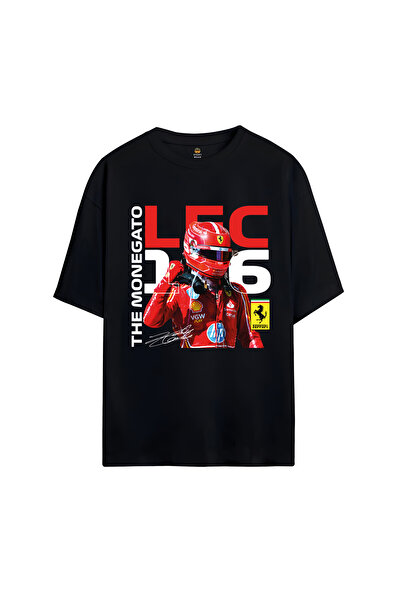 SVART WEAR Charles Leclerc Printed Oversize T-Shirt