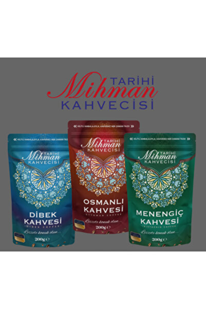Tarihi Mihman Kahvecisi GENELEKSEL KAHVE SERİSİ Özel Kahve Üçlüsü (3 x 200 g)