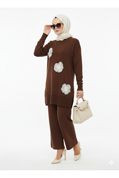 Balgüneş Tekstil Kadın Şık Triko İkili Takım – Tunik & Pantolon