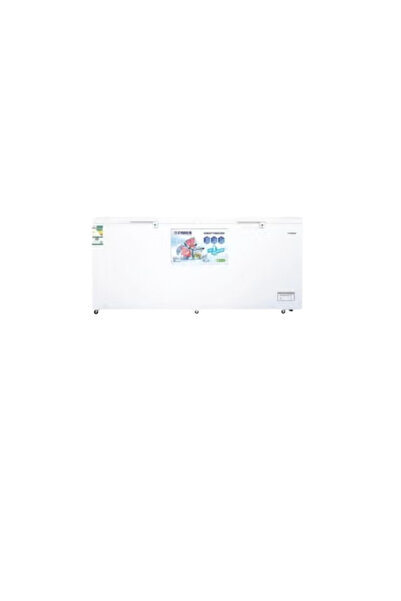 fısher 708L Chest Freezer 25 Cu Ft Inverter, LED Control, Super Freeze, White...