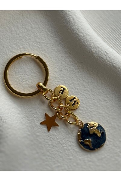 Rossetto Atelier 2 Letter My World Keychain