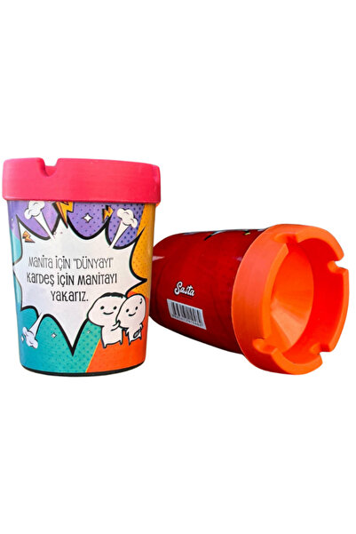 Sasta منفضة سجائر ناطقة - مع رسائل مضحكة