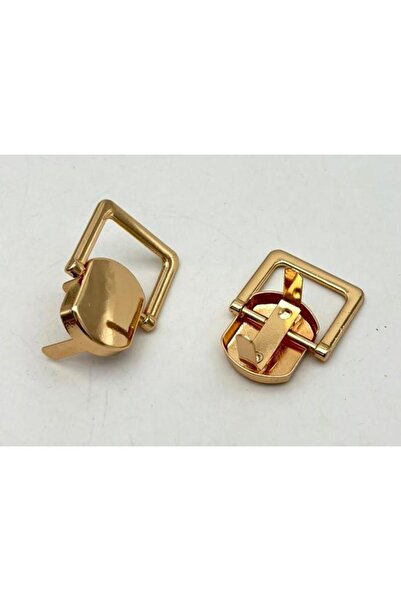 angel çanta aksesuar 2 cm Light Gold Color Handle Holder 2 Pieces