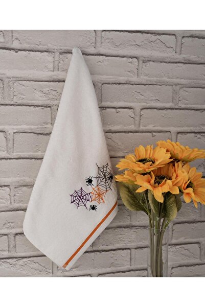 Baveno Cotton 40X70 cm Single Embroidered Gift Hand & Kitchen Towel