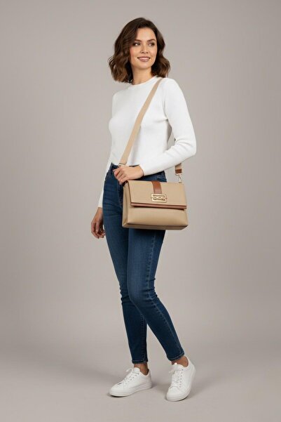 Papuçsepeti Papuç Sepeti 2103 Women's Daily Shoulder Bag