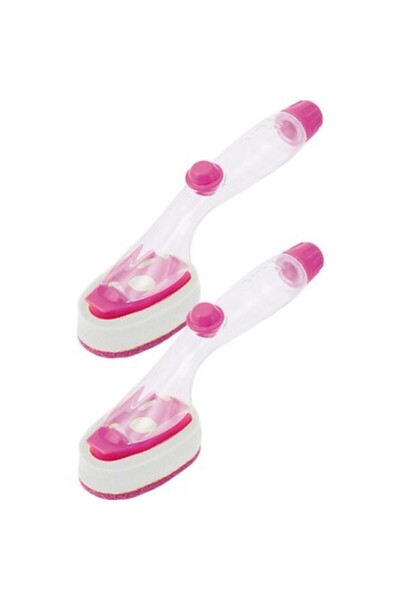 AREEN Dish Sponge with Detergent Compartment - Double Set