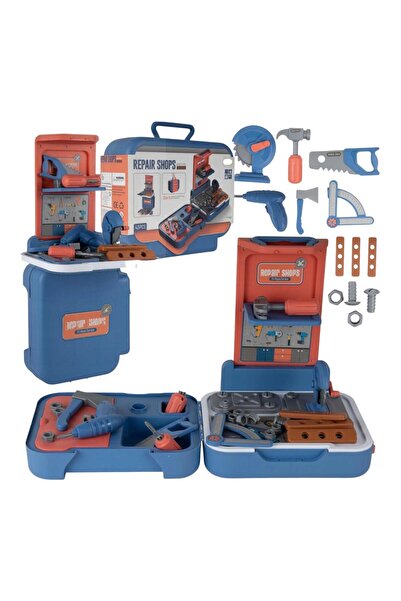 OEM 3-in-1 Play Bag, Repair Shops Kids Toy Workshop Kit – 3+, 43 pieces