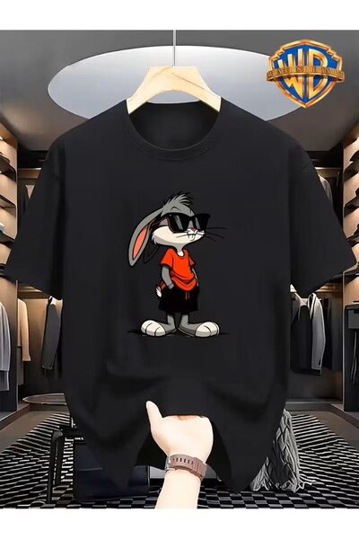 oneagılyazı Wb Men's Printed T-Shirt - Official Warner Bros. Character Tee, I...