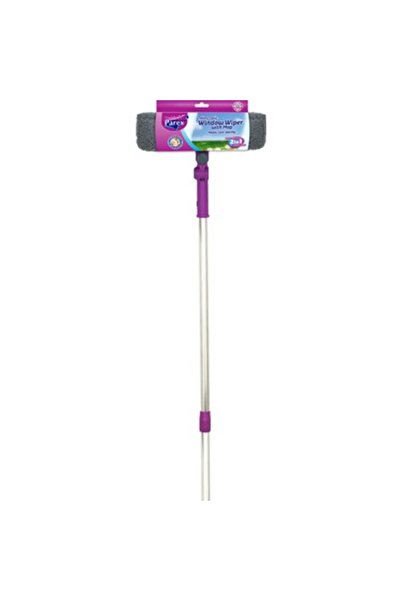 AREEN ممسحة مزودة بقطعة قماش لتنظيف الزجاج