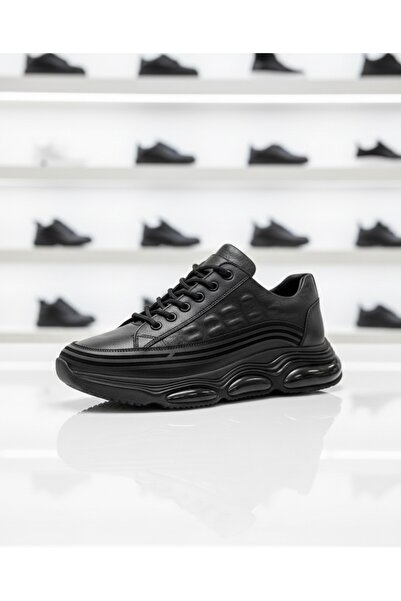 Voyager YÜKSEK TABAN HAKİKİ DERİ ERKEK SNEAKER