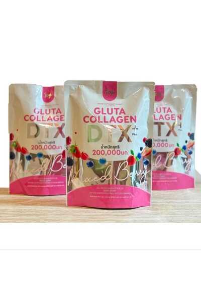 Joji Goji 3 Pack Collagen DTX Mixed Berry Flavor