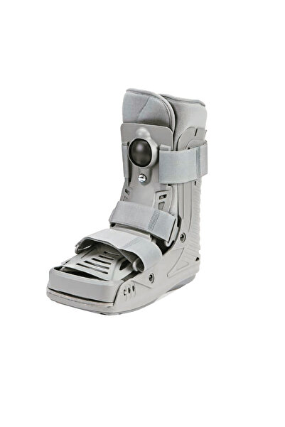 ORLEX Air Walker Gri Lüks Havalı Sabitleyici Ortez Kısa (ORX®-728KISALUKS)