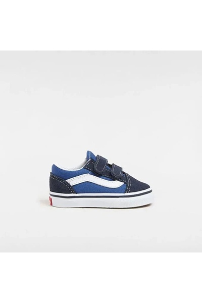 Vans Old Skool V Unisex Çocuk Sneaker - Mavi