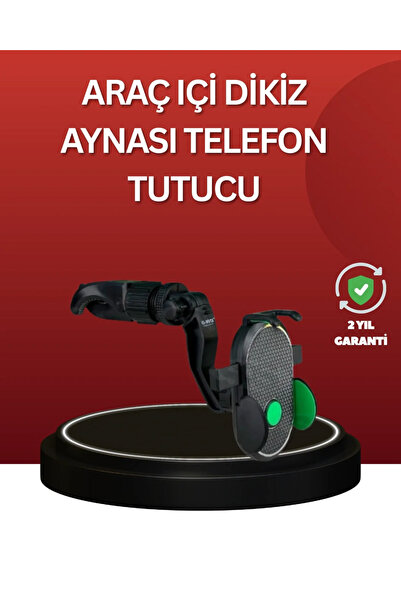 Marsilyan ieg ™   حامل هاتف بمرآة خلفية قابل للتعديل متوافق مع جميع الهواتف