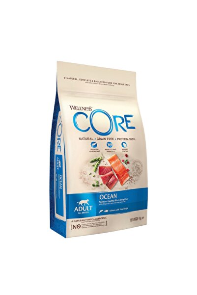 CORE ويلنس كور طعام جاف للقطط البالغة بنكهة السلمون والتونة 1.75كغ