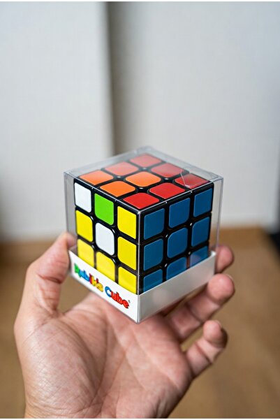 OEM Original new 3x3 Rubik's Cube, in a transparent box - perfect for beginners!