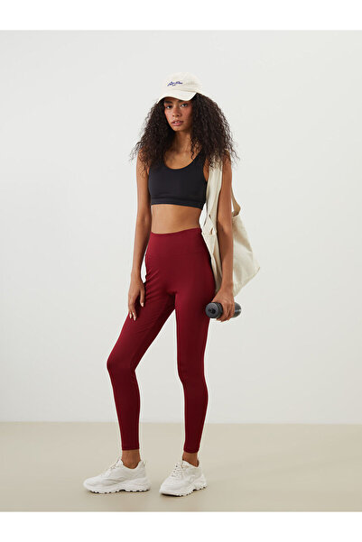 LC Waikiki Vlastite brendirane sportske leggins za žene nove sezone sa elasti...