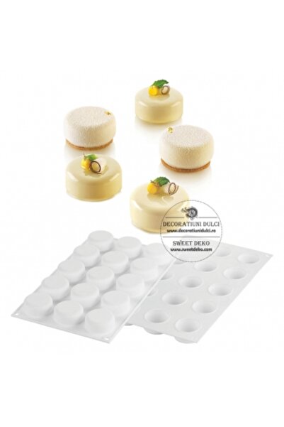 Decoratiuni Dulci Mold Silikomart Essenziale 30