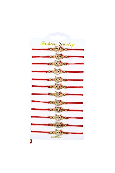 OEM Set of 12 Martisor Bracelets, NEVERMORE, Cute Cat