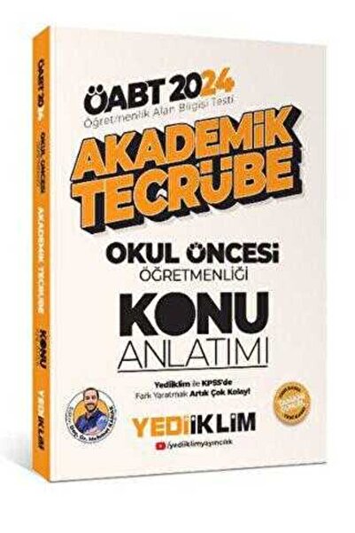 Yediiklim Yayınları 2024 ÖABT Akademik Tecrübe Okul öncesi Öğretmenliği Konu ...