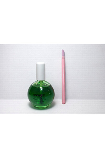 OEM BONESSEL Cuticle and Nail Oil Green 75 ml + Cuticle Pusher Brush