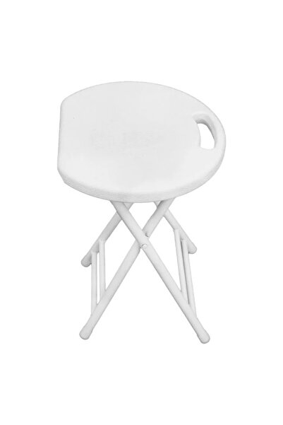 DAsiNU Stool Folding Chair White 32×46.5cm