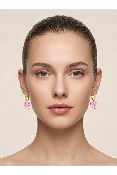 Mutenaura Stainless Steel Bow Earrings