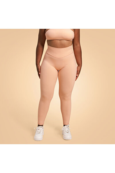 GymBeam Women‘s Venture Leggings Peach - BeastPink