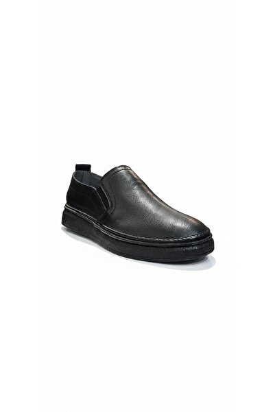 Ustalar Ayakkabı Çanta Black Men's Genuine Leather Shoes 719.300