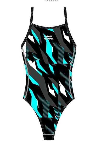 Mad Wave Детски бански костюм Nera Junior PBT Blue