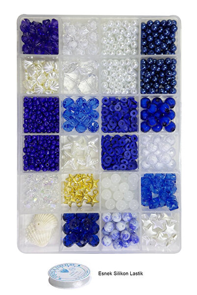 By MO Accessories SEZON NOU Set de bijuterii cu tematică marină, cu mărgele, ...