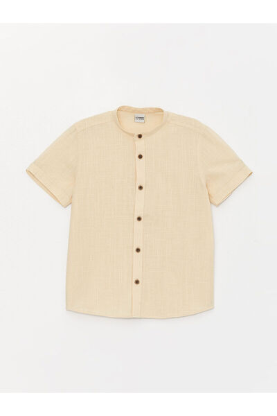 LC Waikiki Cămașă cu mânecă scurtă cu guler judecător pentru băiat