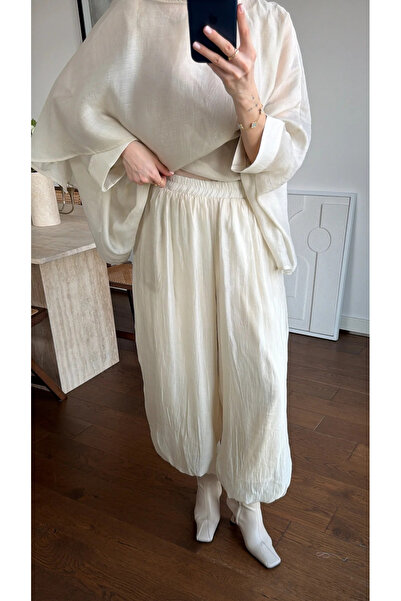 My Blog Stone Elastic Leg Trousers - 51253