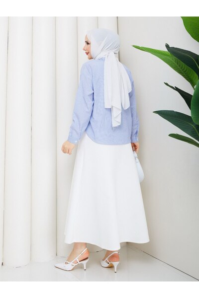 Lorien Kadın Çiçek Desenli Gömlek - Uzun Kol