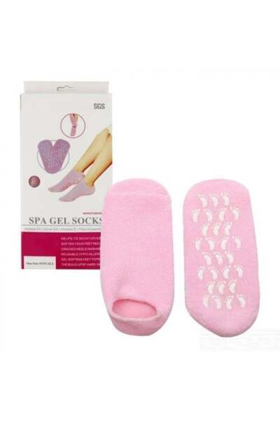 Auquest جوارب جل مع زيت الزيتون والجوجوبا لترطيب وتنعيم القدمين